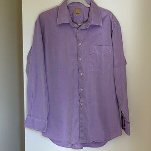 Ike Behar Neiman Marcus | Purple Dress Shirt | 17L